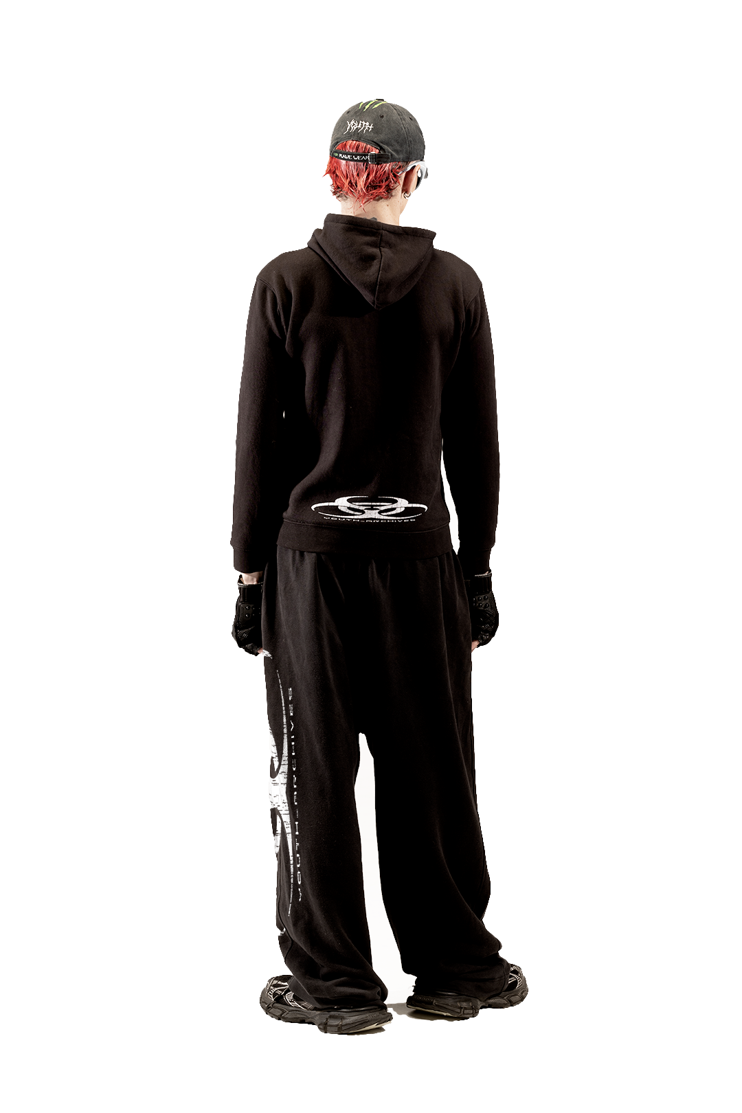 PANTALONI BAGGY "BIOHAZARD" (TOO STRETCHED) - YOUTH ARCHIVES®