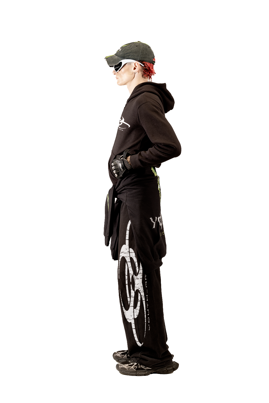 PANTALONI BAGGY "BIOHAZARD" (TOO STRETCHED) - YOUTH ARCHIVES®