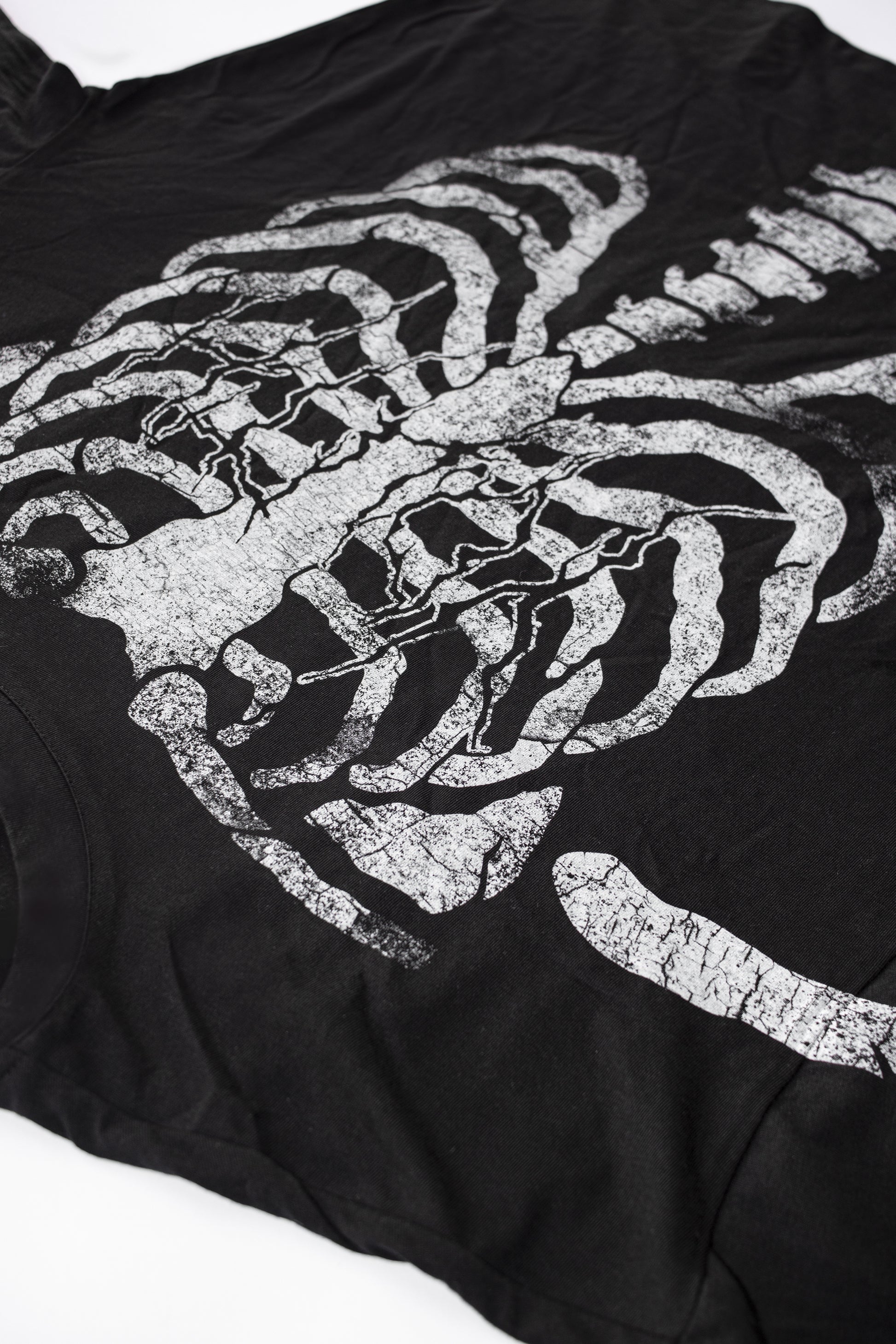T-SHIRT SCHELETRO (DESTROYED) - YOUTH ARCHIVES®