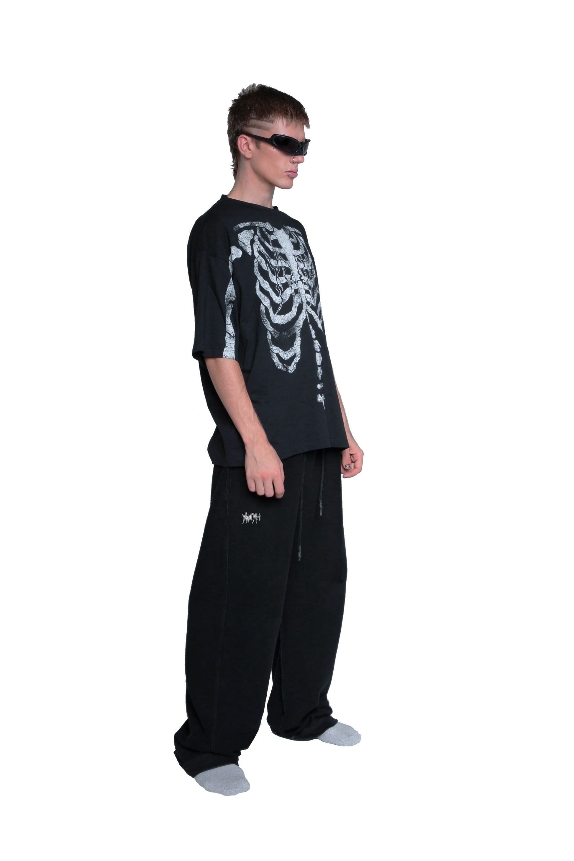 T-SHIRT SCHELETRO (DESTROYED) - YOUTH ARCHIVES®