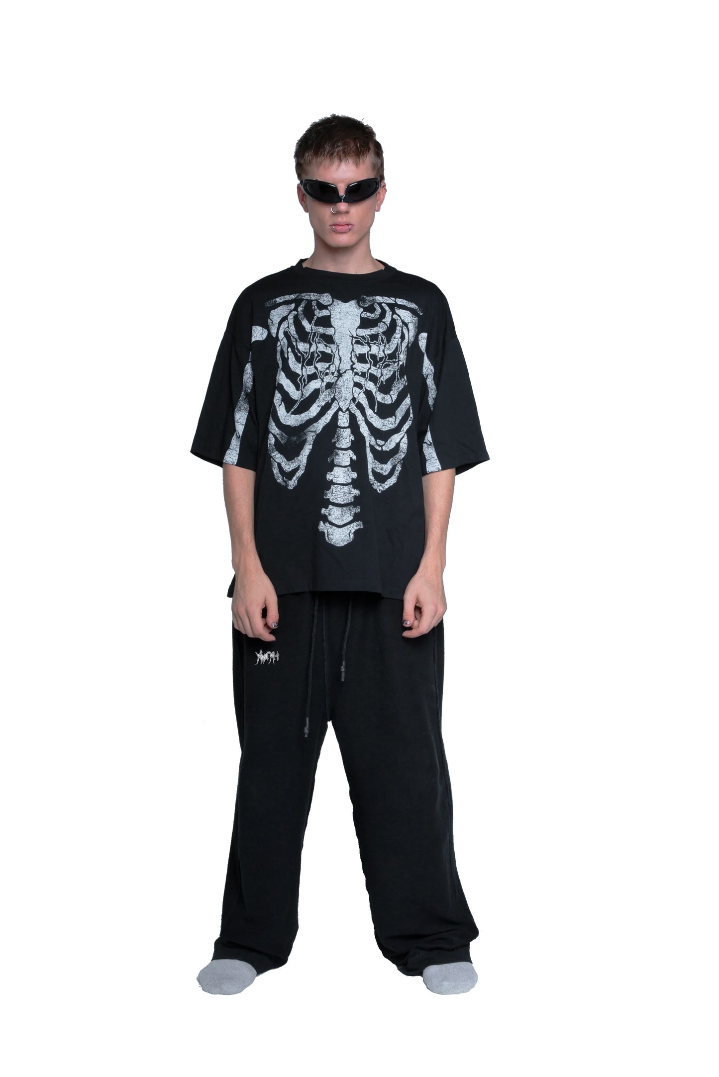 T-SHIRT SCHELETRO (DESTROYED) - YOUTH ARCHIVES®