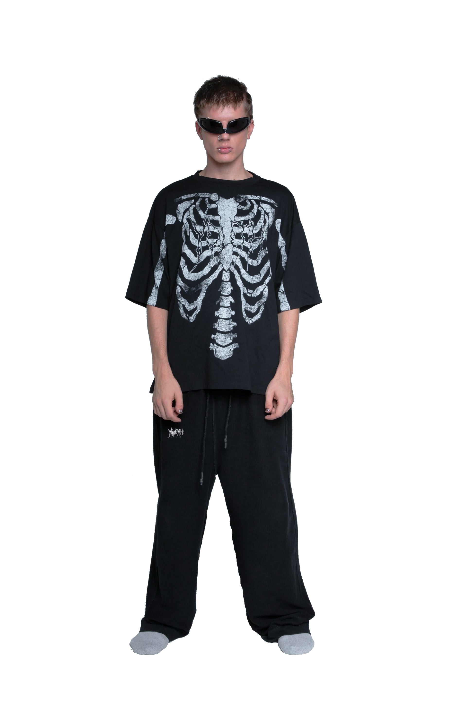 T-SHIRT SCHELETRO (DESTROYED) - YOUTH ARCHIVES®