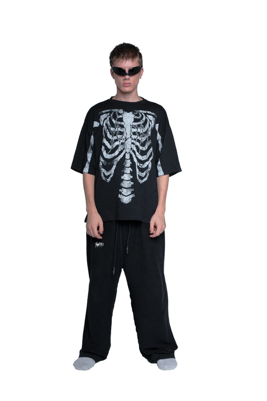 T-SHIRT SCHELETRO (DESTROYED) - YOUTH ARCHIVES®