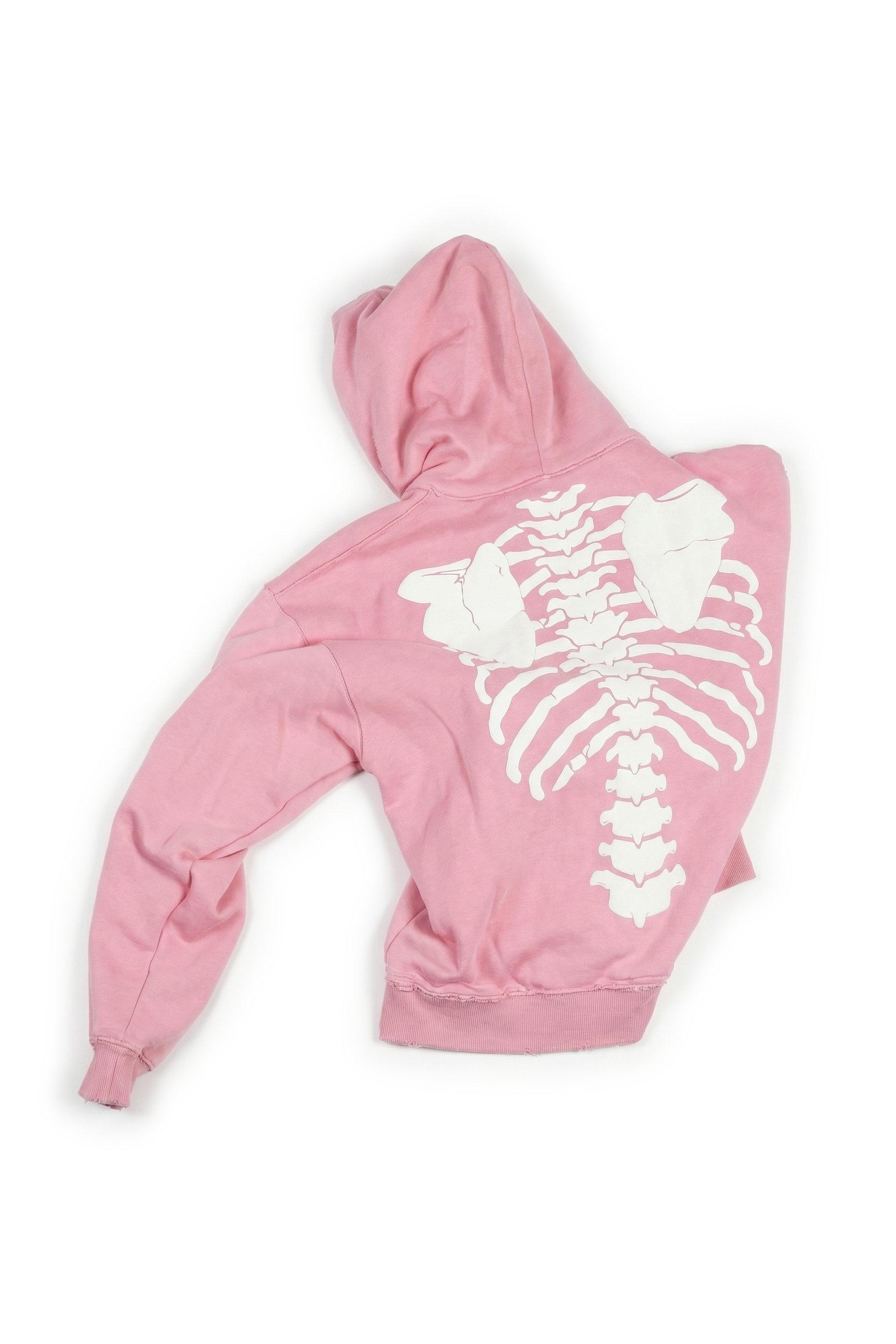 FELPA SCHELETRO "TOXIC LOVE" (CANDY PINK) - YOUTH ARCHIVES®