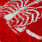 T-SHIRT SCHELETRO RED (DESTROYED) - YOUTH ARCHIVES®