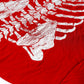 T-SHIRT SCHELETRO RED (DESTROYED) - YOUTH ARCHIVES®